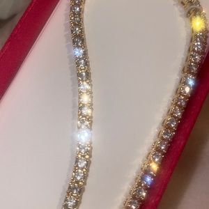 House of Harlow 1960 Diamond Necklace